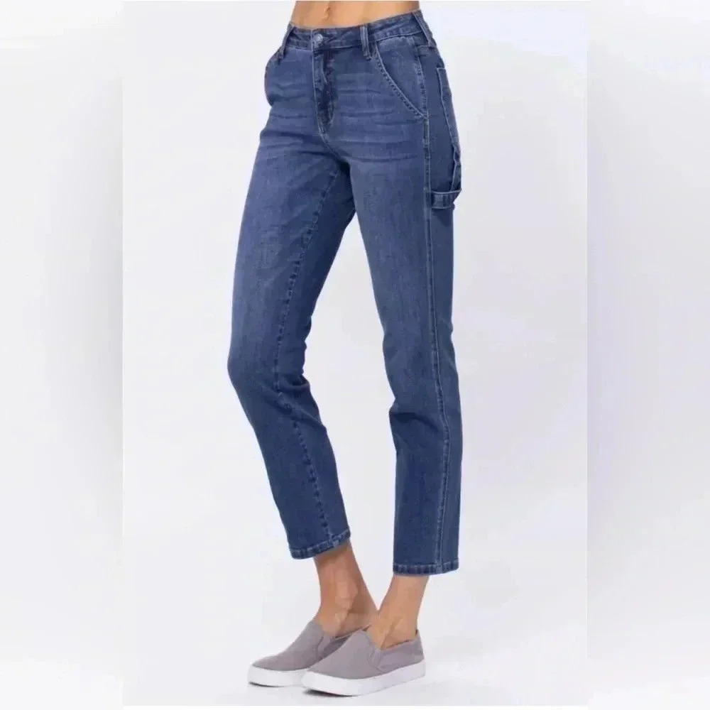 Judy Blue Slim Fit Carpenter Denim Jeans Size 3/26 Style JB88302‎